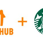 Grubhub and Starbucks Logo