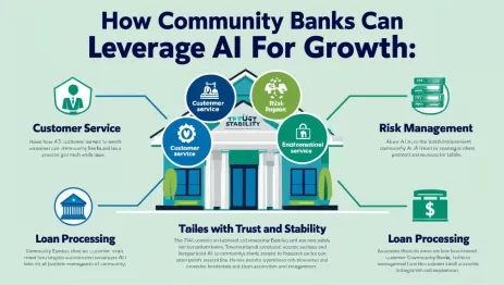 How Community Banks Can Successfully Leverage AI for Growth