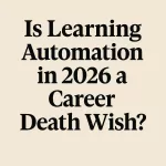 Is Learning Automation in 2026 a Career Death Wish